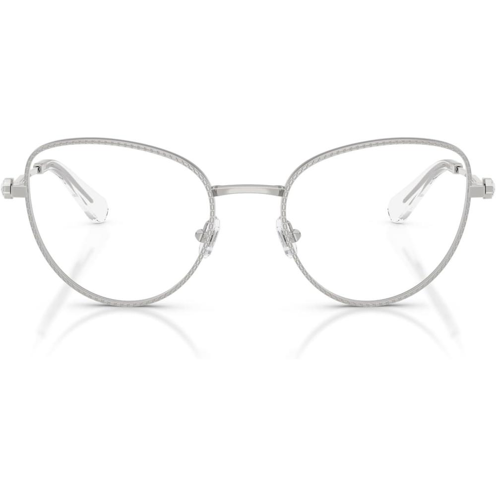 imageSwarovski womens Sk1022 Cat Eye Prescription Eyewear FramesSilverDemo Lens