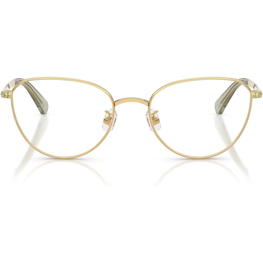 imageSwarovski womens Sk1029d Round Prescription Eyewear FramesGoldDemo Lens