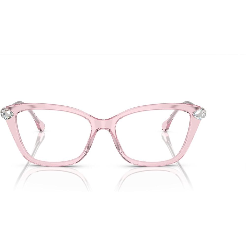 imageSwarovski womens Sk2011 Cat Eye Prescription Eyewear FramesTransparent PinkDemo Lens