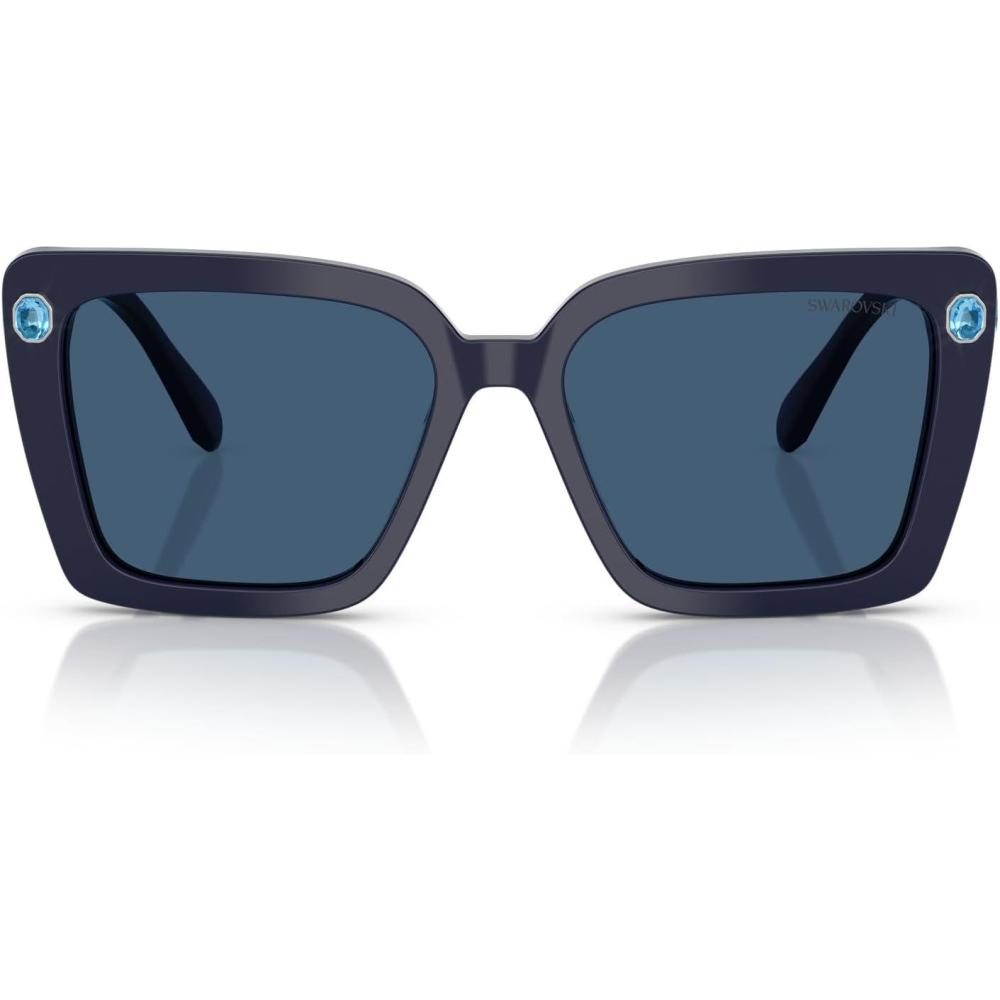 imageSwarovski womens Sk6032 Square SunglassesBlueDark Blue