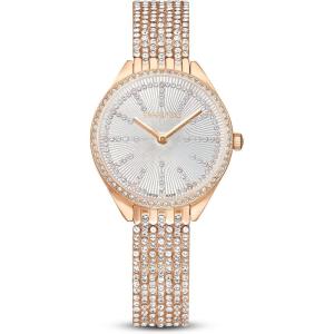 SWAROVSKI Attract Crystal Watch Collection, Metal Bracelet(Rose Gold Tone Finish)
