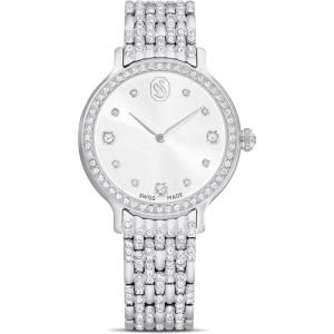 Swarovski Imber Watch, Swiss Made, Metal Bracelet, Silver Tone, Stainless Steel