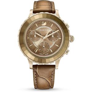 Swarovski Octea Lux Crystal Watch Collection(Octea Lux Chrono – Gold Tone)