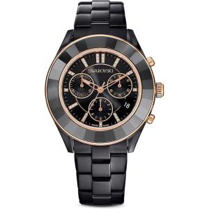 Swarovski Octea Lux Crystal Watch Collection(Octea Lux Sport – Black)