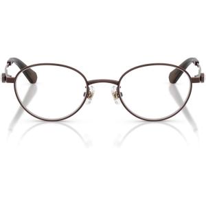 Swarovski Women’s Sk1028td Round Prescription Eyewear Frames(Brown/Demo Lens)