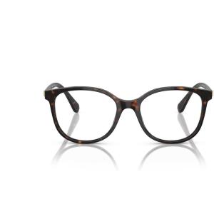 Swarovski Women’s Sk2002 Square Prescription Eyewear Frames(Havana/Demo Lens)