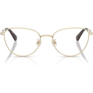 Swarovski womens Sk1029d Round Prescription Eyewear Frames(Pale Gold/Demo Lens)