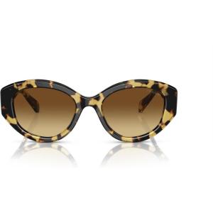 Swarovski womens Sk6005 Cat Eye Sunglasses(Medium Havana/Brown Gradient)