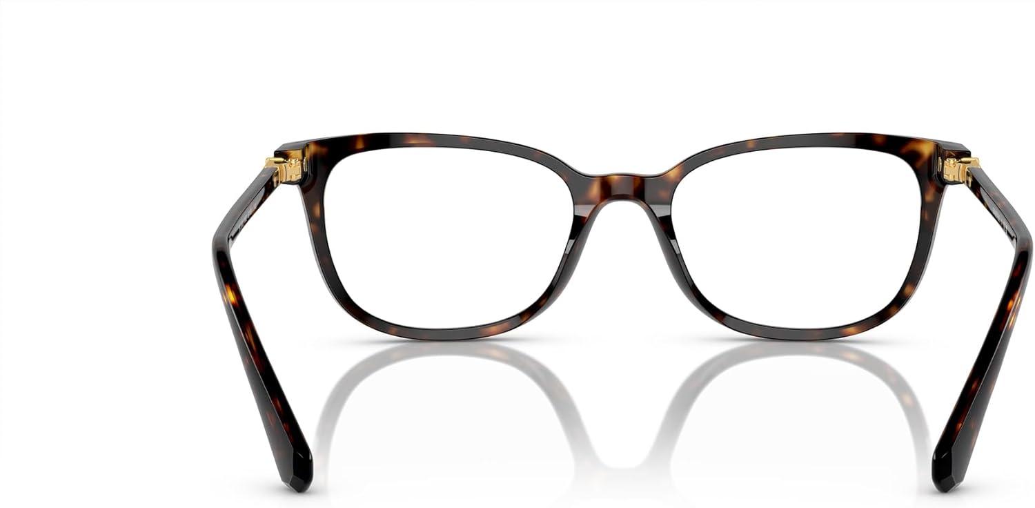 imageSwarovski Womens Sk2003 Rectangular Prescription Eyewear FramesHavanaDemo Lens