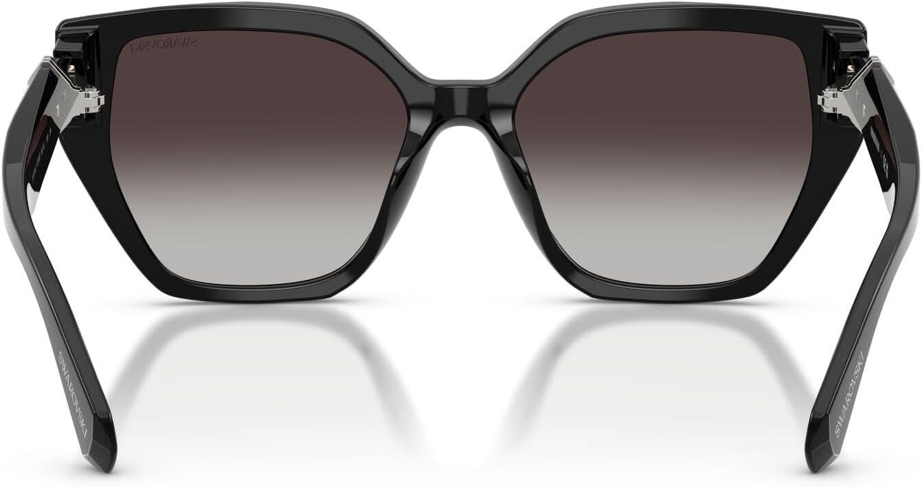 imageSwarovski Womens Sk6044u Universal Fit SunglassesBlackGradient Grey