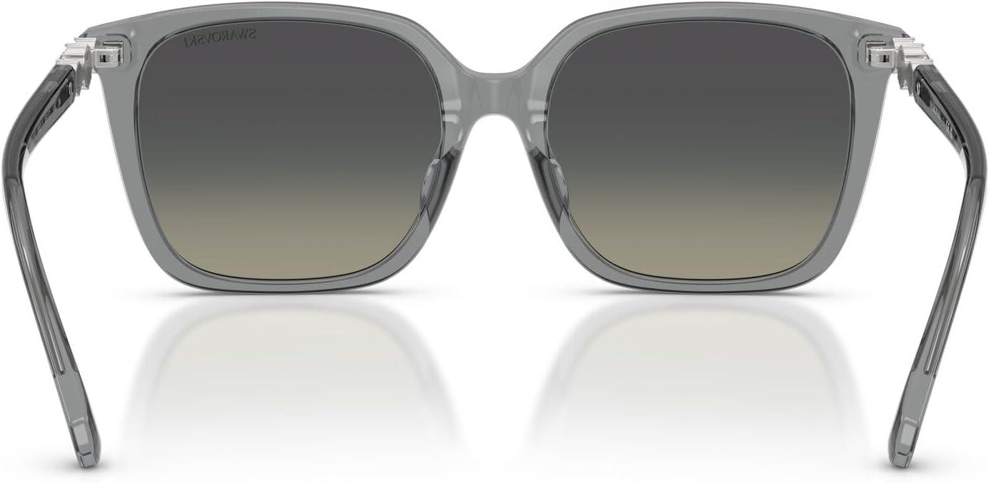 imageSwarovski Womens Sk6053d SunglassesTransparent GreyGradient Grey