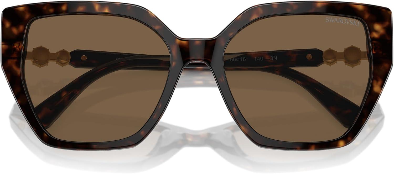 imageSwarovski womens Sk6016 Cat Eye SunglassesOpal PinkLight Pink