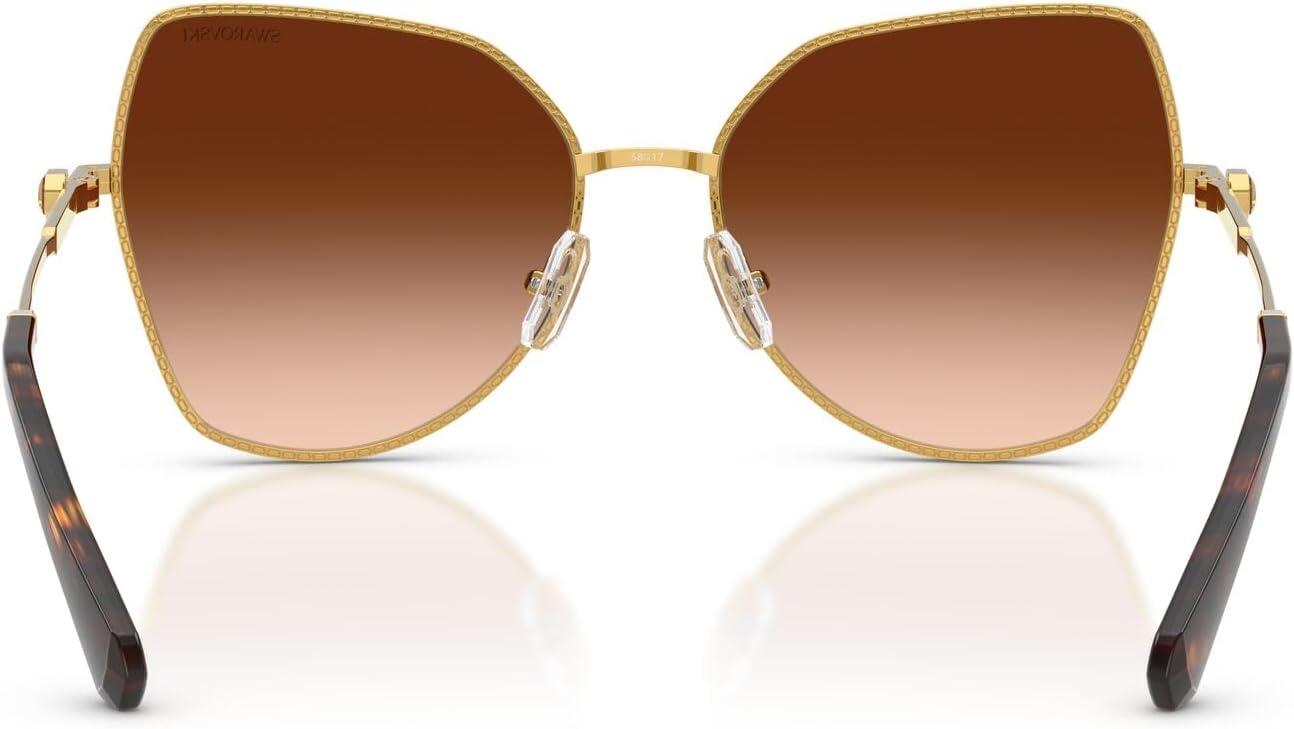 imageSwarovski womens Sk7037Dark GoldGradient Brown