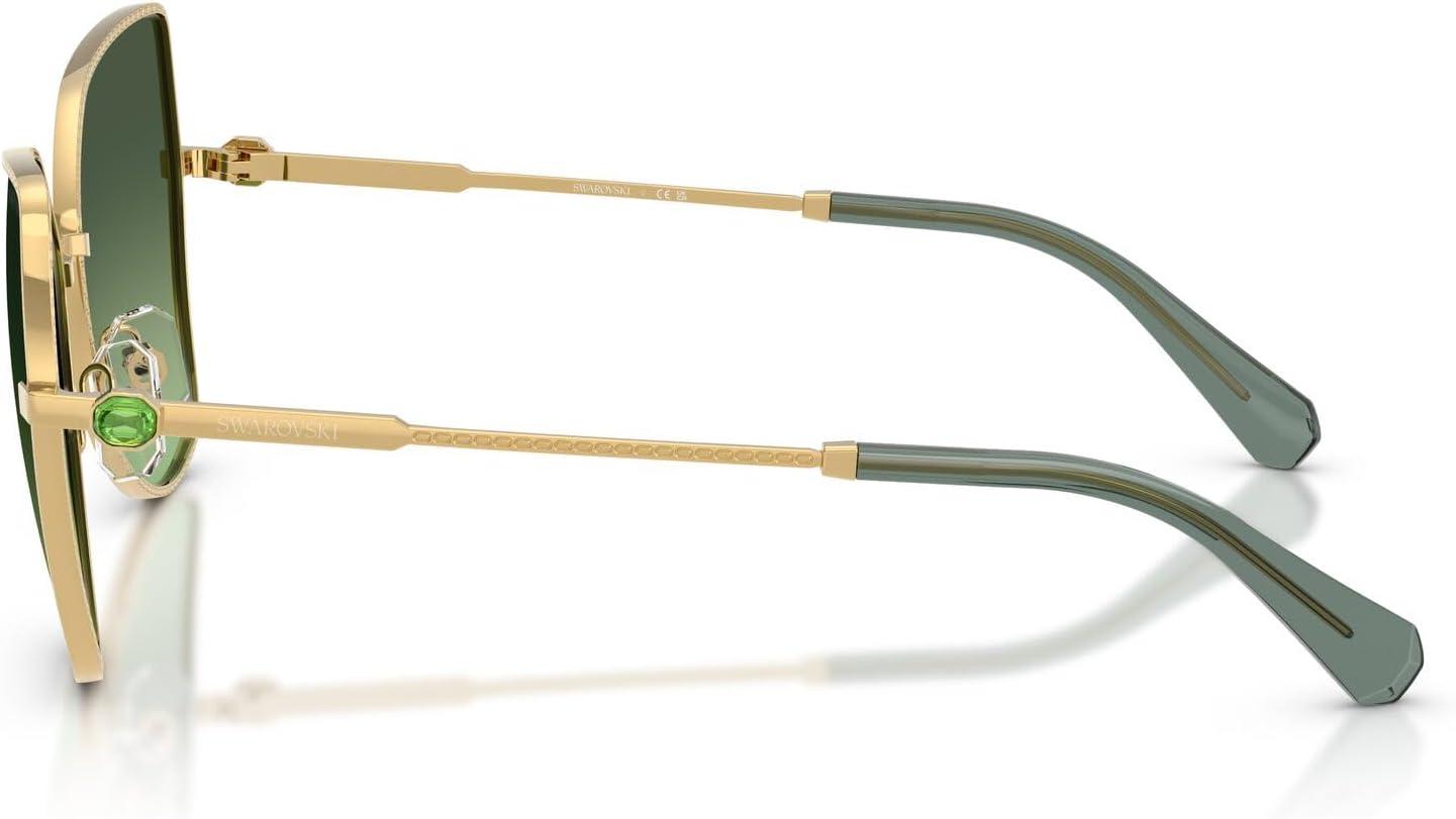 imageSwarovski womens Sk7037GoldGradient Green
