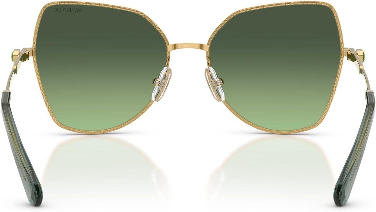 imageSwarovski womens Sk7037GoldGradient Green