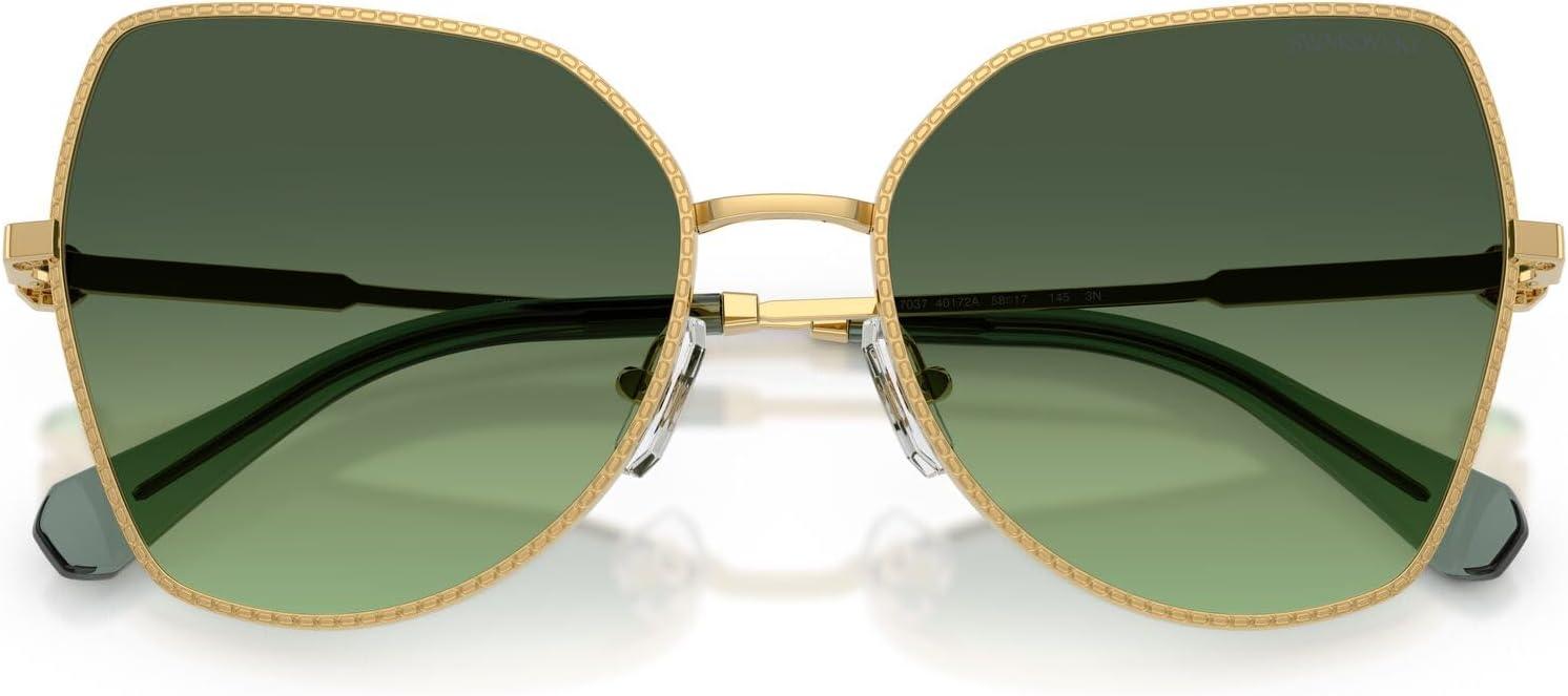 imageSwarovski womens Sk7037GoldGradient Green