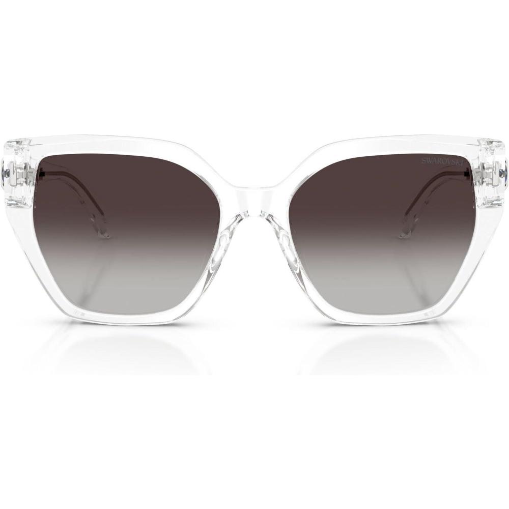 imageSwarovski Womens Sk6044u Universal Fit SunglassesTransparentGradient Grey