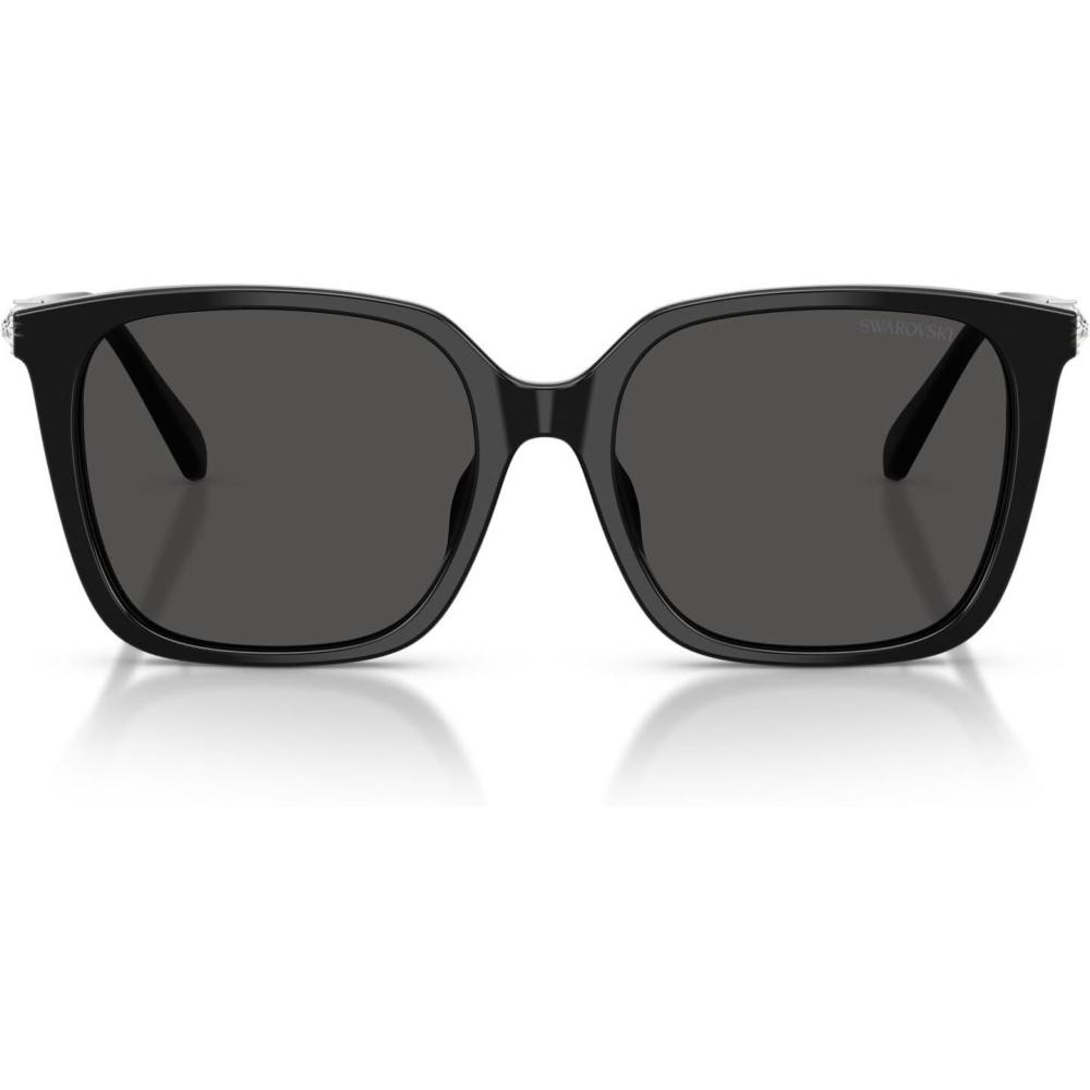 imageSwarovski Womens Sk6053d SunglassesBlackDark Grey