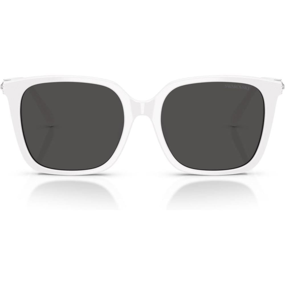 imageSwarovski Womens Sk6053d SunglassesWhiteDark Grey