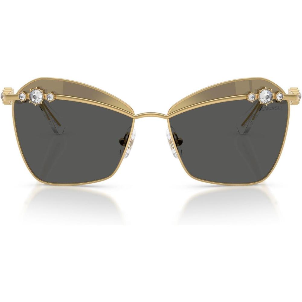 imageSwarovski Womens Sk7040 SunglassesGoldGrey Tampo Swarovski Gold