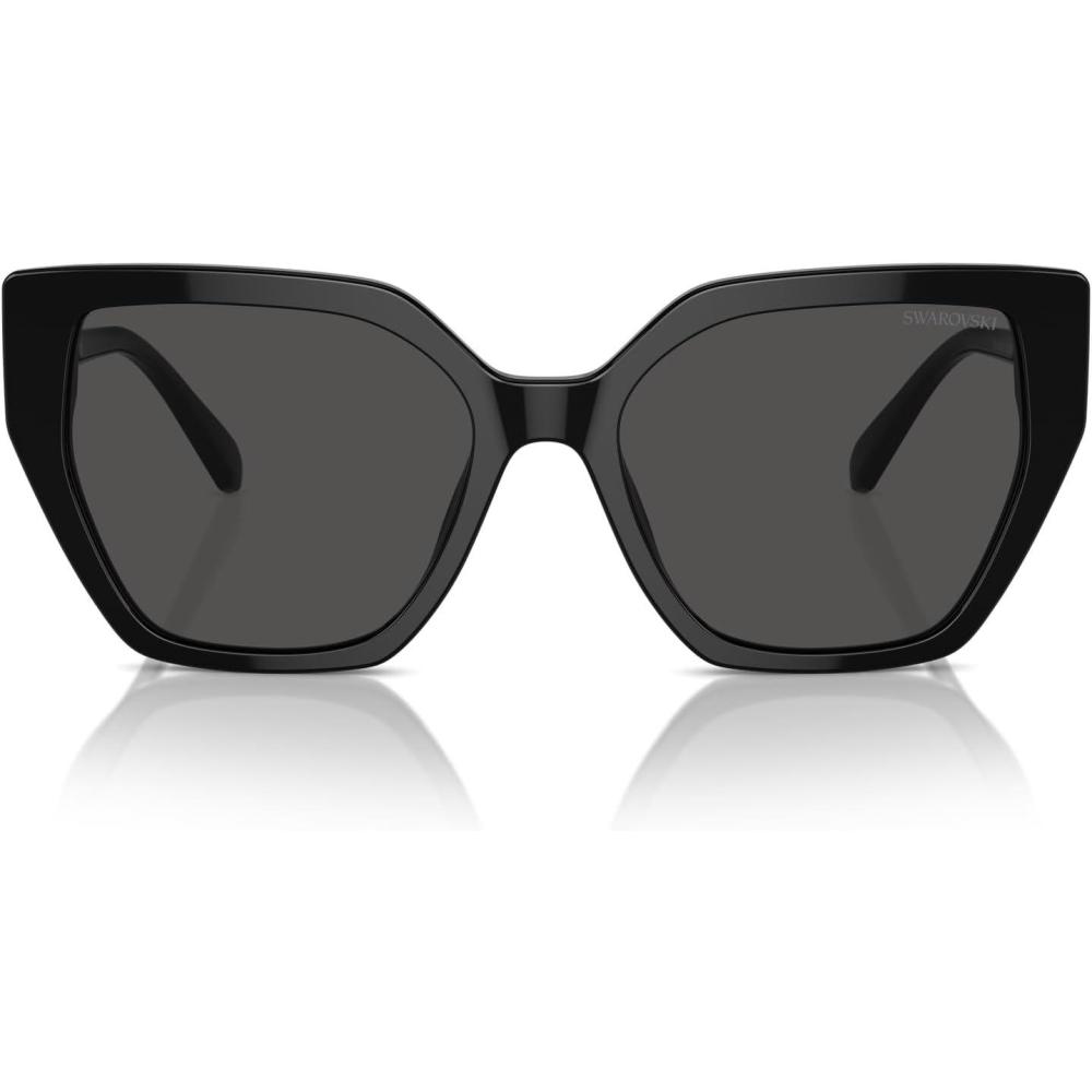 imageSwarovski womens Sk6016 Cat Eye SunglassesOpal BurgundyDark Brown