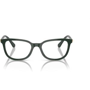 Swarovski Women’s Sk2003 Rectangular Prescription Eyewear Frames(Emerald/Demo Lens)