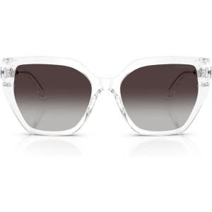 Swarovski Women’s Sk6044u Universal Fit Sunglasses(Transparent/Gradient Grey)