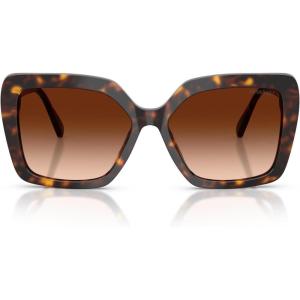 Swarovski Women’s Sk6049 Sunglasses(Havana/Gradient Brown)