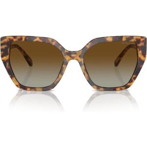 Swarovski womens Sk6016 Cat Eye Sunglasses(Burgundy Transparent/Dark Brown)