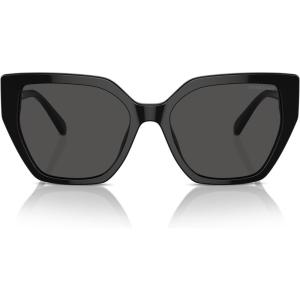 Swarovski womens Sk6016 Cat Eye Sunglasses(Opal Burgundy/Dark Brown)