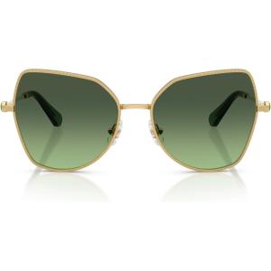Swarovski womens Sk7037(Gold/Gradient Green)