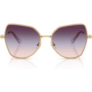 Swarovski womens Sk7037(Gold/Tri Gradient Brown/Blue/Violet)