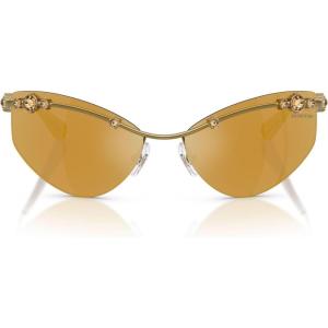 Swarovski womens Sk7039(Gold/Brown Mirrored Gold)