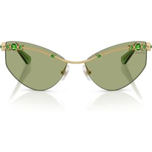 Swarovski womens Sk7039(Gold/Green)
