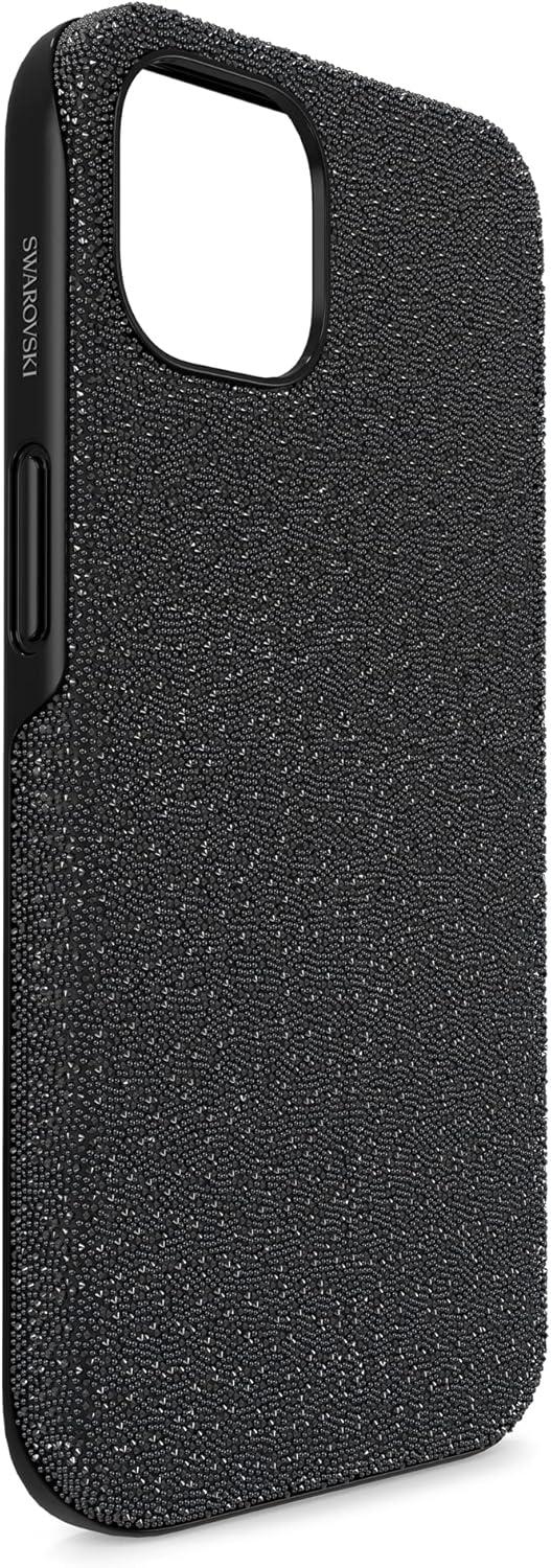 imageSwarovski High Phone Case for iPhone 14 Pro with Green Crystals in Ombre Effect Part of The High CollectionBlack Crystals