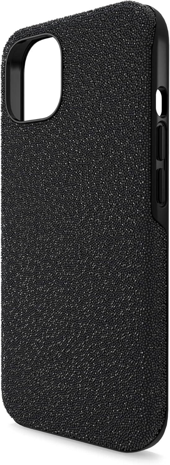 imageSwarovski High Phone Case for iPhone 14 Pro with Green Crystals in Ombre Effect Part of The High CollectionBlack Crystals