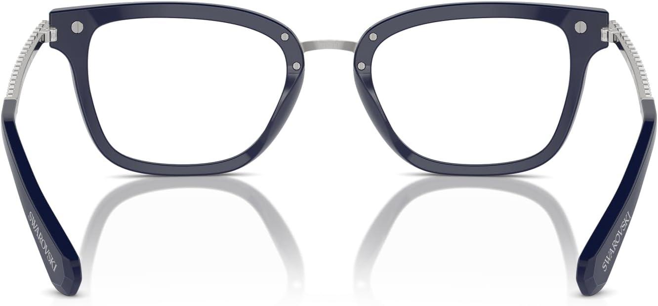 imageSwarovski Womens Sk2018 Square Prescription Eyewear FramesBlueDemo Lens