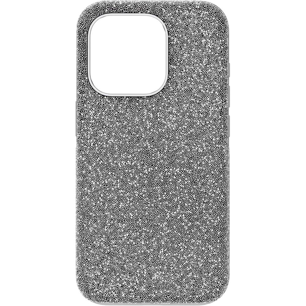imageSwarovski High Smartphone Case for iPhone 15 Pro Max SilverTone Crystals Part of The High CollectionSilver tone