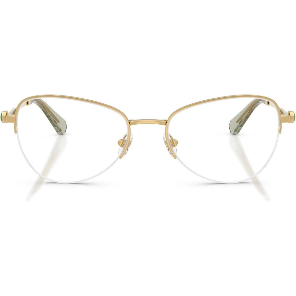 imageSwarovski Womens Sk1032 Oval Prescription Eyewear FramesGoldDemo Lens