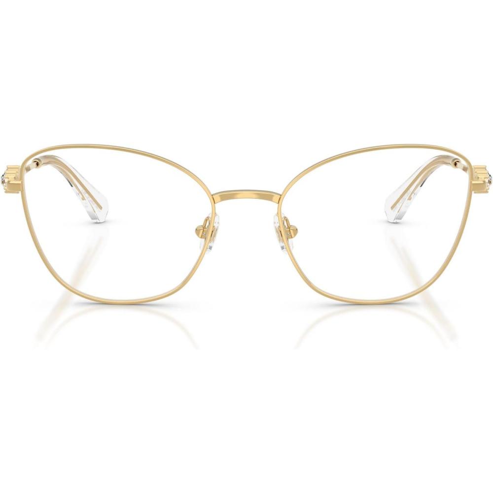 imageSwarovski Womens Sk1034 Cat Eye Prescription Eyewear FramesGoldDemo Lens