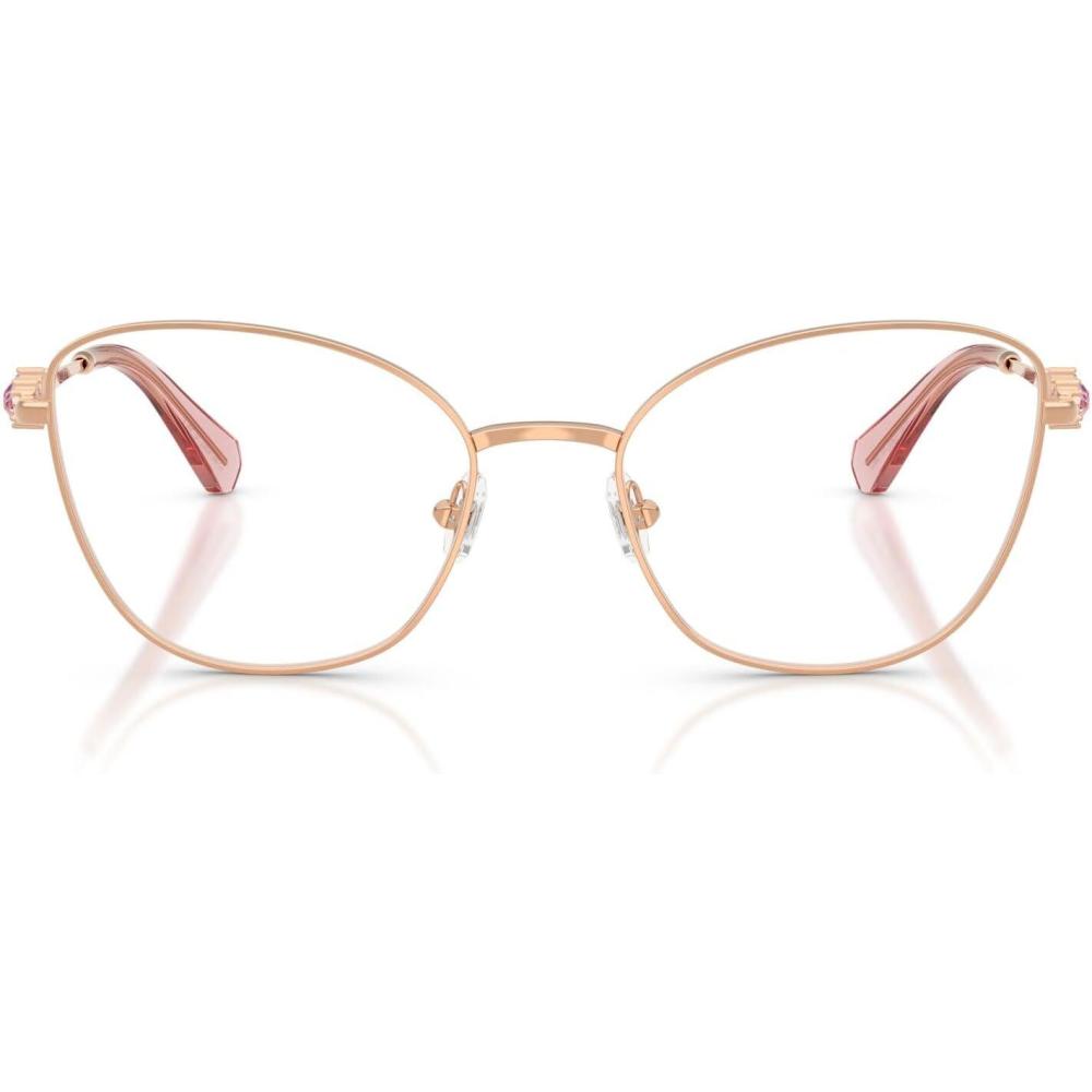 imageSwarovski Womens Sk1034 Cat Eye Prescription Eyewear FramesRose GoldDemo Lens