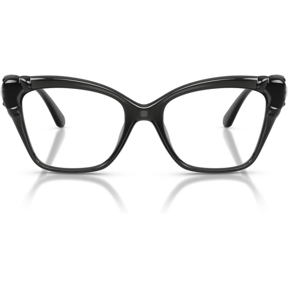 imageSwarovski Womens Sk2056u Universal Fit Cat Eye Prescription Eyewear FramesDark GreyDemo Lens