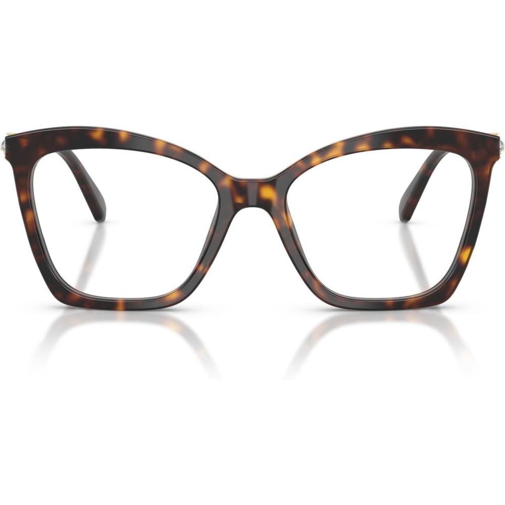imageSwarovski womens Sk2053 Cat Eye Prescription Eyewear FramesHavanaDemo Lens