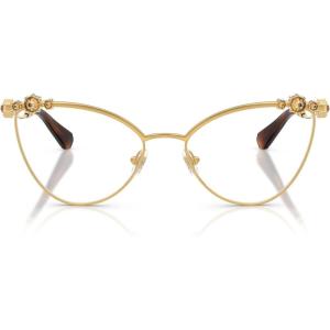 Swarovski Women’s Sk1033 Cat Eye Prescription Eyewear Frames(Dark Gold/Demo Lens)