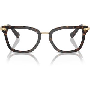 Swarovski Women’s Sk2018 Square Prescription Eyewear Frames(Dark Havana/Demo Lens)