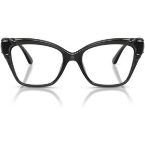 Swarovski Women’s Sk2056u Universal Fit Cat Eye Prescription Eyewear Frames(Dark Grey/Demo Lens)