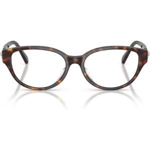 Swarovski Women’s Sk2058d Round Prescription Eyewear Frames(Havana/Demo Lens)
