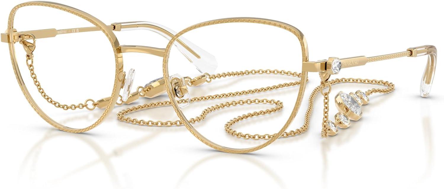 imageSwarovski Womens Sk1022 Cat Eye Prescription Eyewear Frames