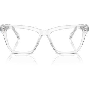 Swarovski Women’s Sk2021 Square Prescription Eyewear Frames(Transparent/Demo Lens)