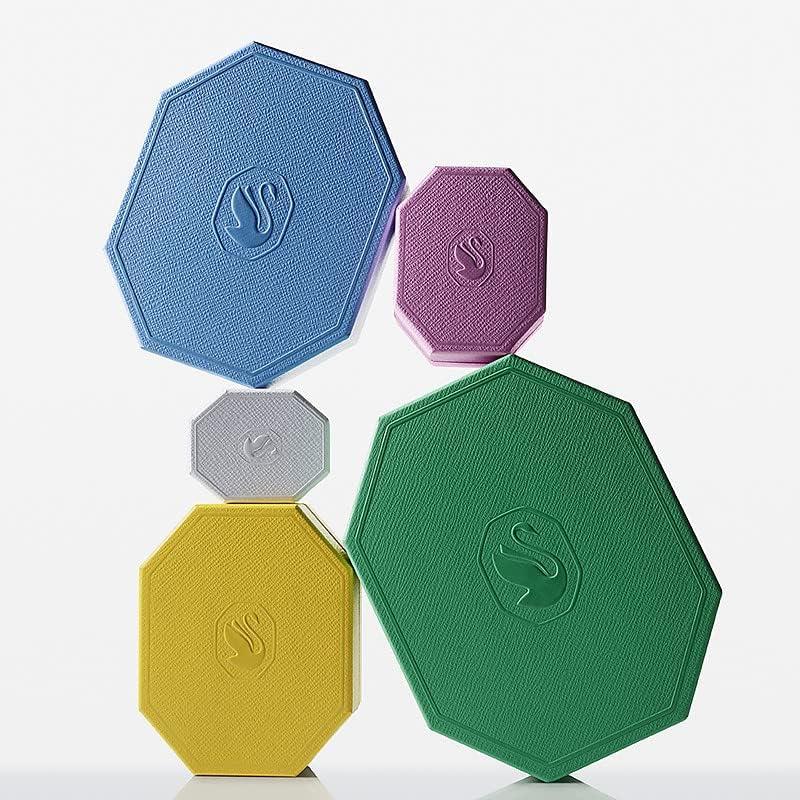 imageSWAROVSKI Lucent Cocktail Ring Jewelry Collection Blue Crystal Pink CrystalPink Crystal